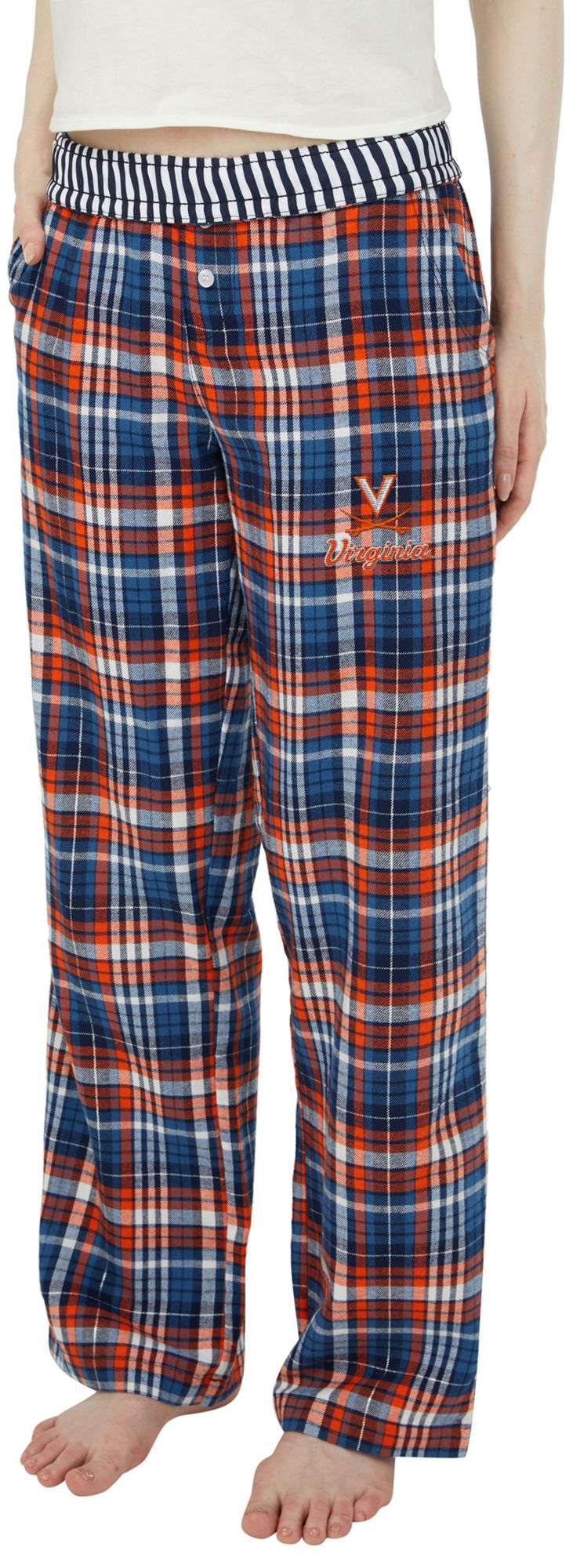 Concepts Sport Women's Virginia Cavaliers Multi-Plaid Laney Sleep Pants product image