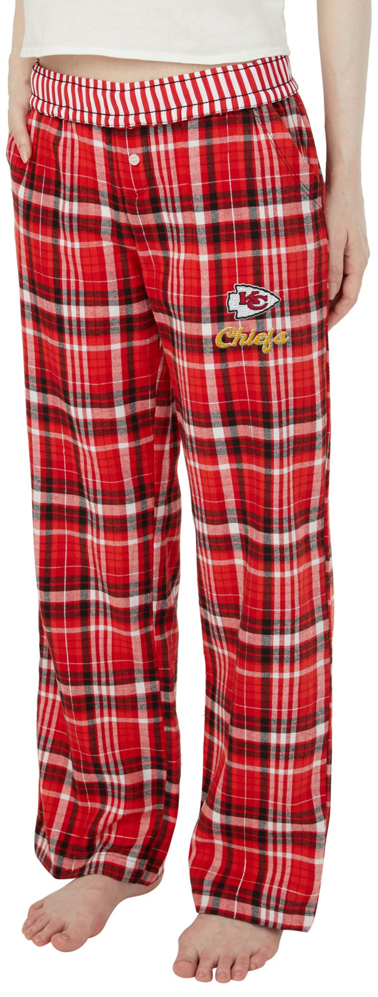 Concepts Sport Women's Kansas City Chiefs Red Laney Flannel Sleep Pants product image