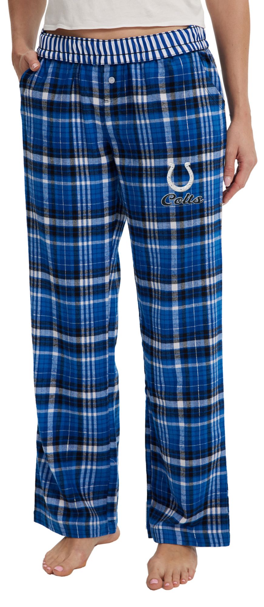 Concepts Sport Women's Indianapolis Colts Blue Laney Flannel Sleep Pants product image