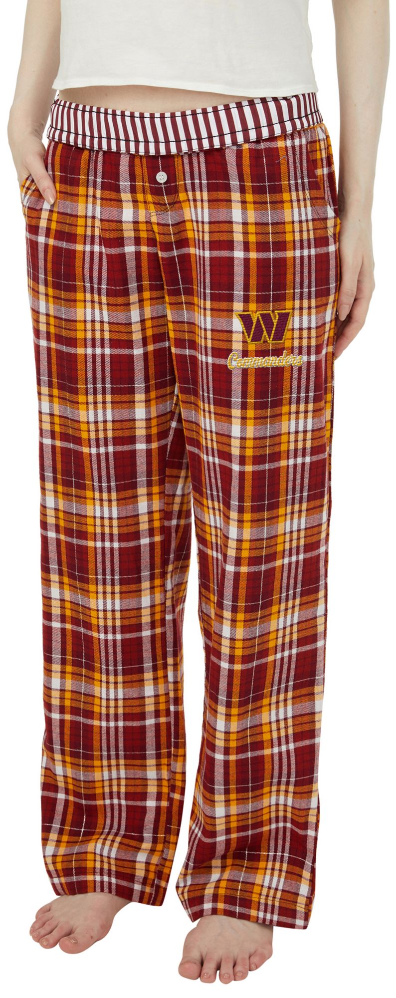 Concepts Sport Women's Washington Commanders Red Laney Flannel Sleep Pants product image