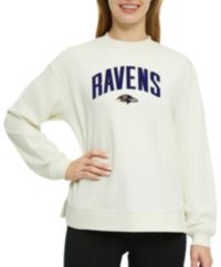 Concepts Sport Women's Baltimore Ravens Off White Almanac Mock
