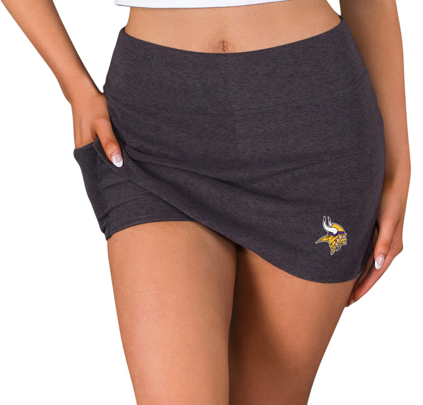 Concepts Sport Women's Minnesota Vikings Charcoal Centerline Skort product image