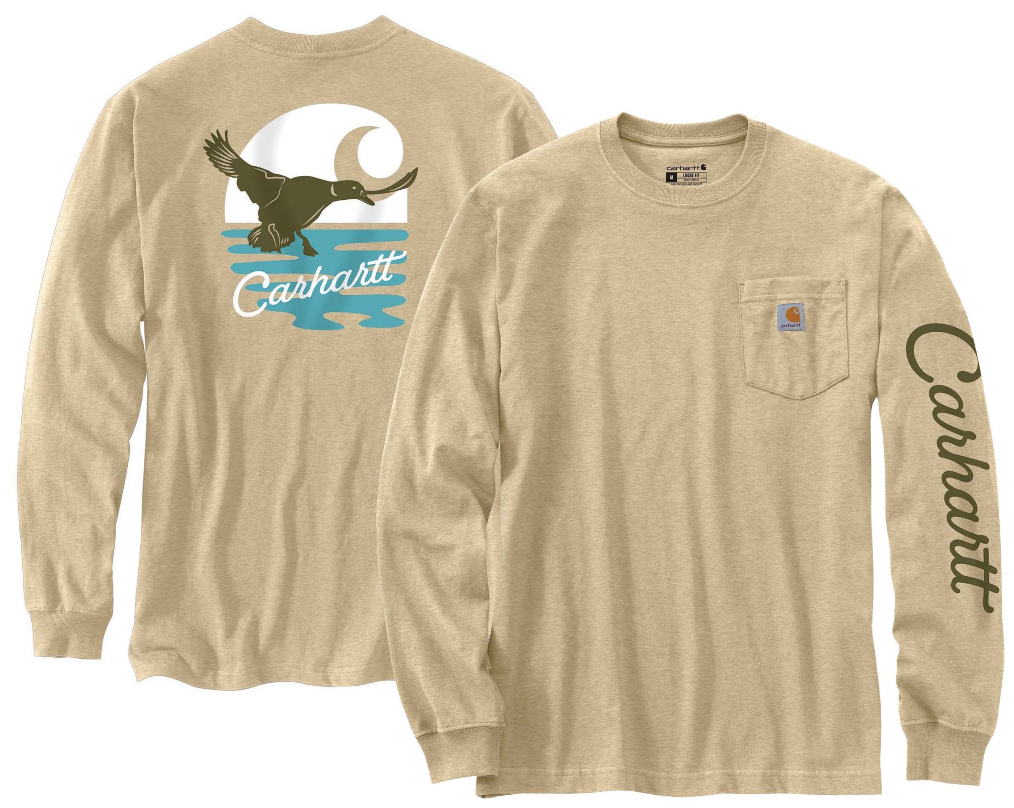 Carhartt Men's Duck Graphic Long Sleeve T-Shirt product image