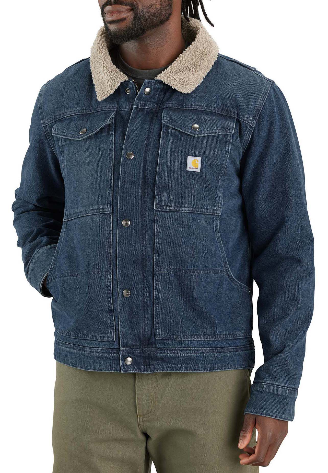 Carhartt Men's Denim Sherpa Lined Jacket product image