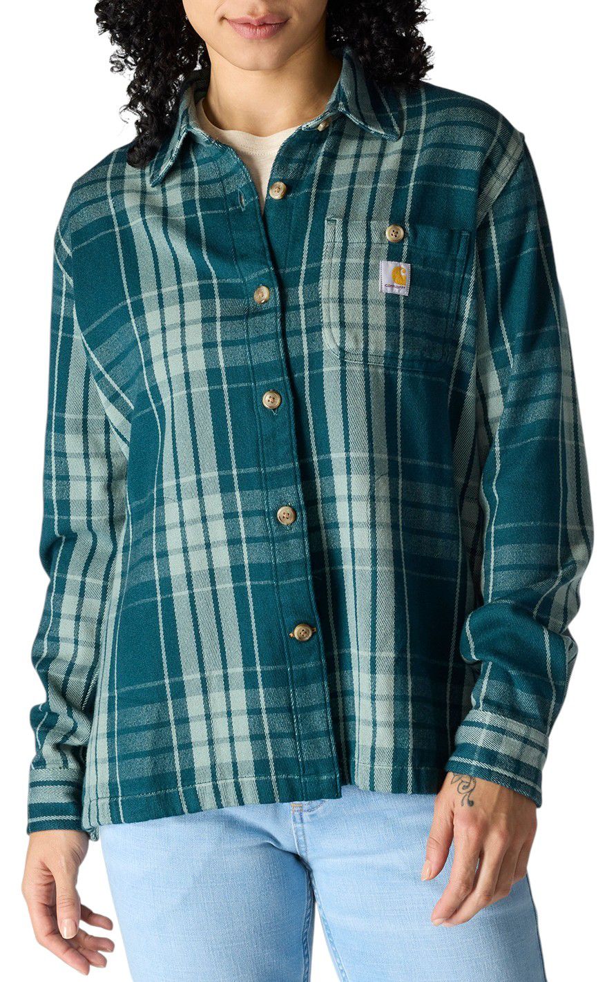 Carhartt Women's Tencel Twill Plaid Shirt product image