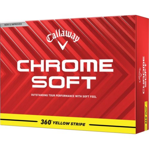 Callaway 2024 Chrome Soft TruTrack Golf Balls | Dick's Sporting Goods