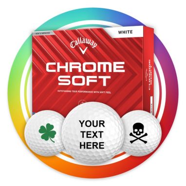 sorry, Callaway 2024 Chrome Soft Personalized Golf Balls is currently out of stock