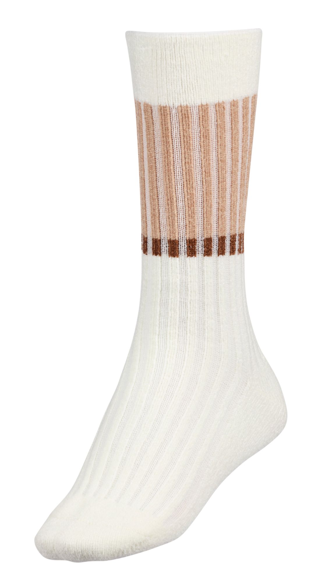 DICK's Sporting Goods Cozy Single Layer Chenille Stripe Sock product image