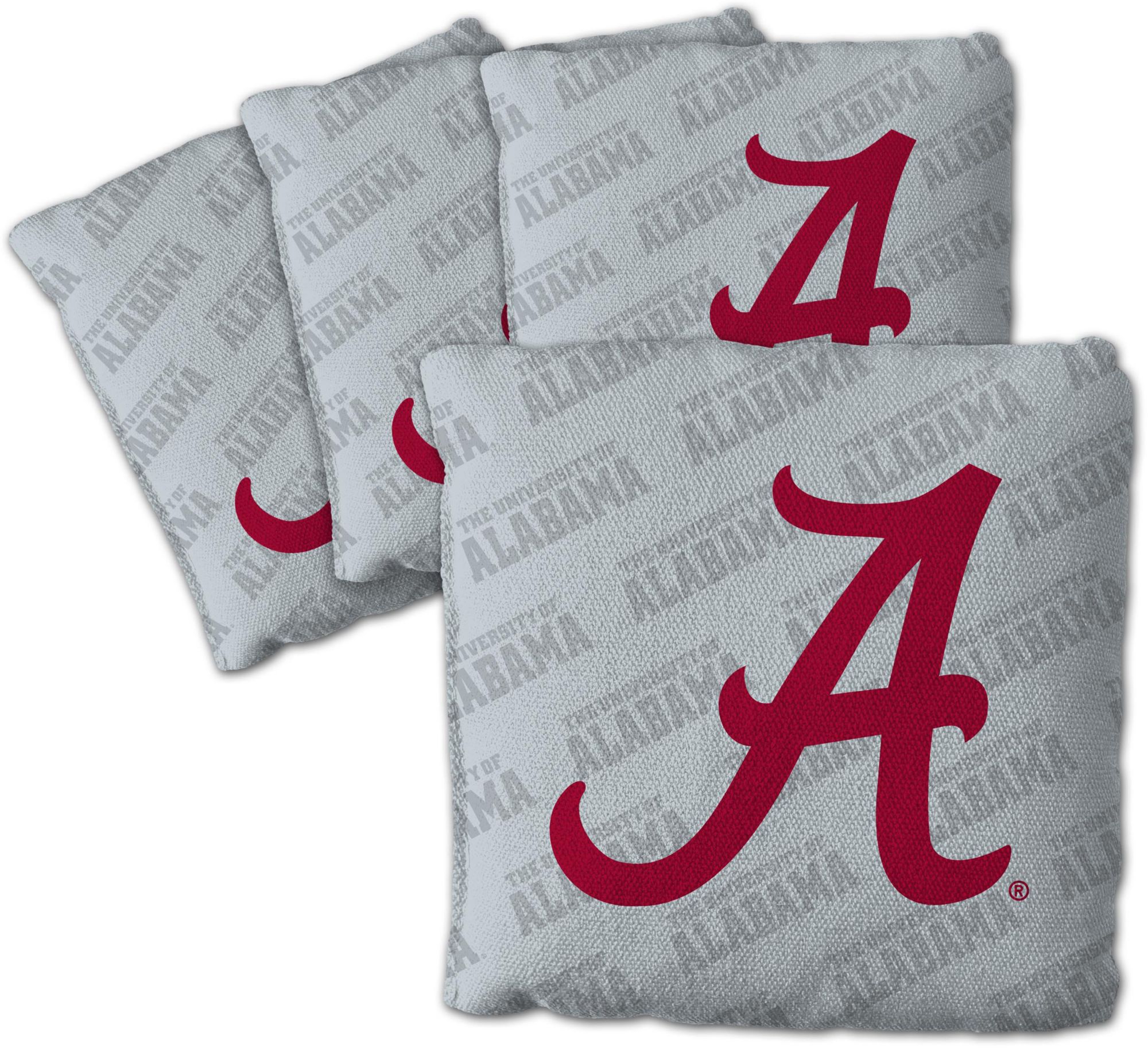 YouTheFan Alabama Crimson Tide Green 4-Pack Cornhole Bean Bag Set product image