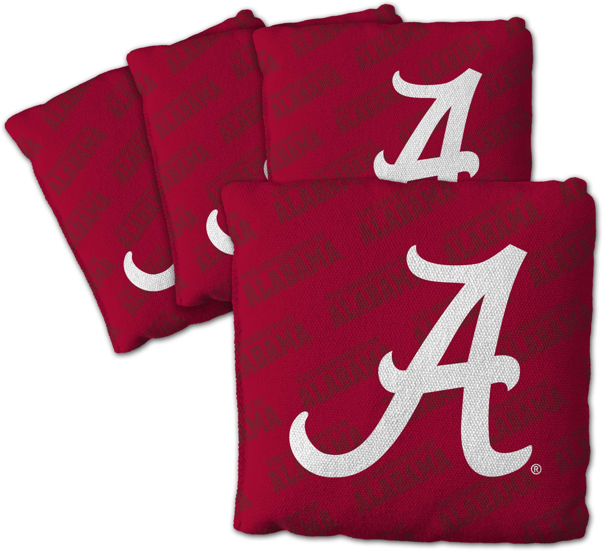 YouTheFan Alabama Crimson Tide Red 4-Pack Cornhole Bean Bag Set product image