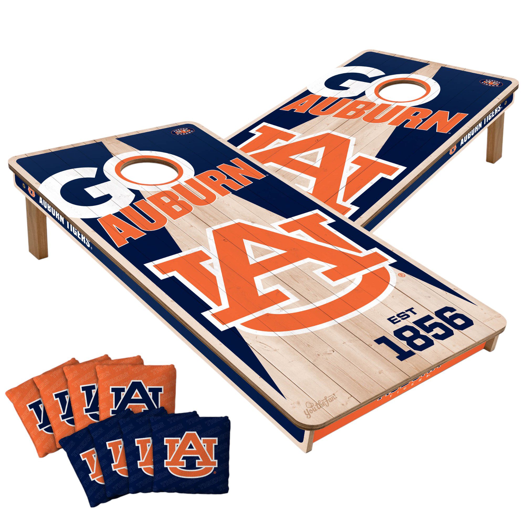 YouTheFan Auburn Tigers 2' x 4' Cornhole Boards product image