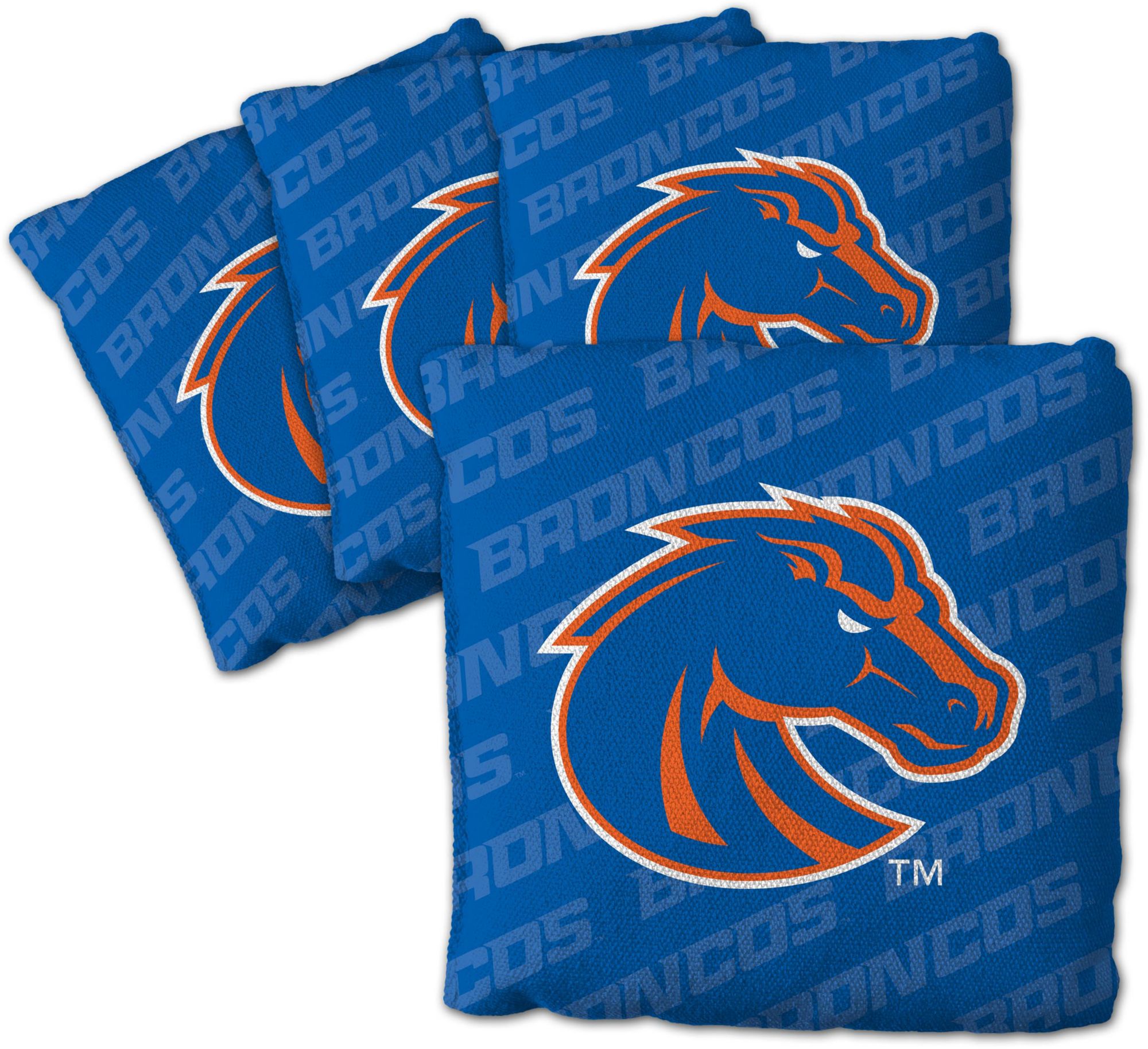 YouTheFan Boise State Broncos Blue 4-Pack Cornhole Bean Bag Set product image