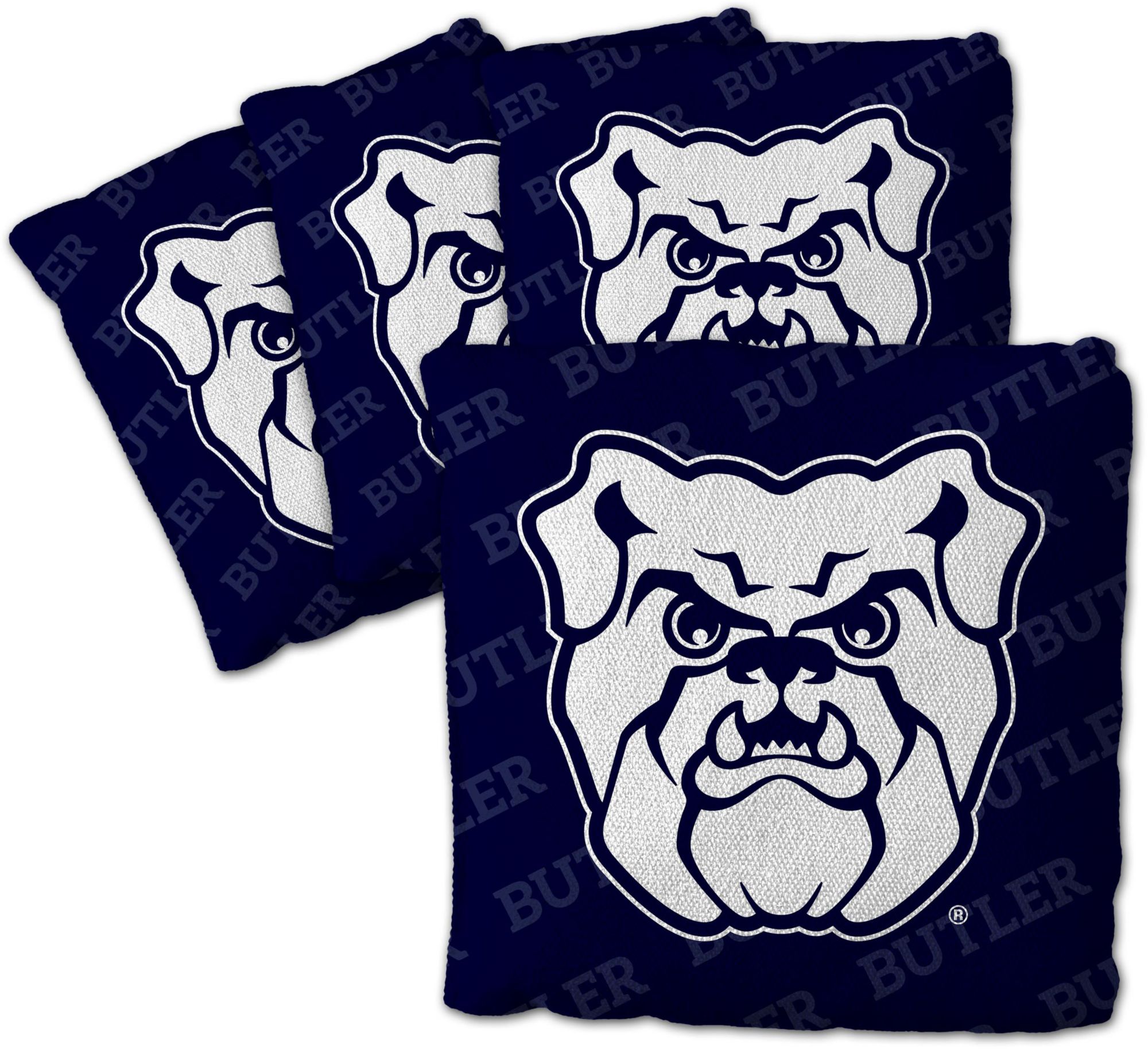 YouTheFan Butler Bulldogs Blue 4-Pack Cornhole Bean Bag Set product image