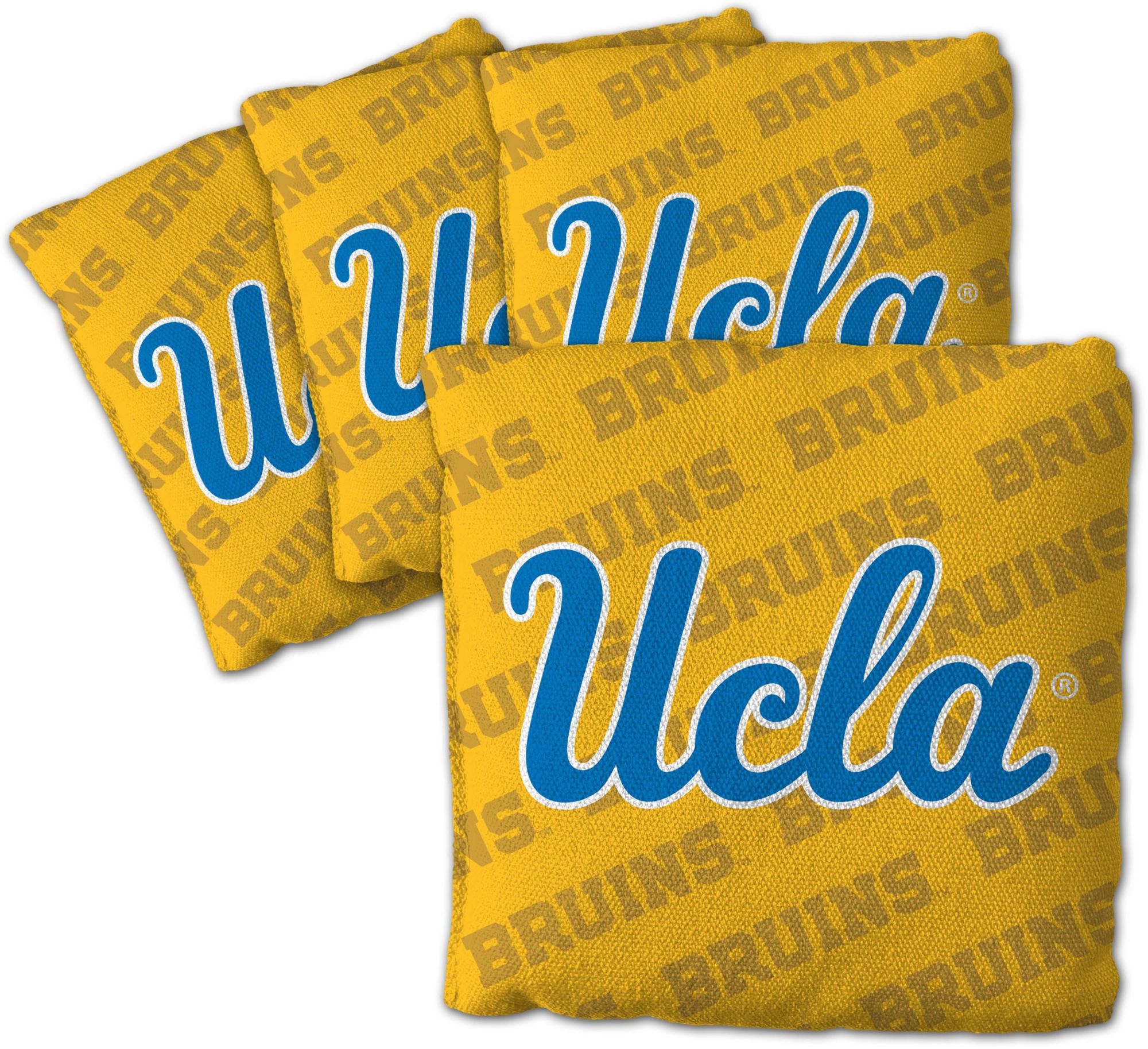 YouTheFan UCLA Bruins Yellow 4-Pack Cornhole Bean Bag Set product image