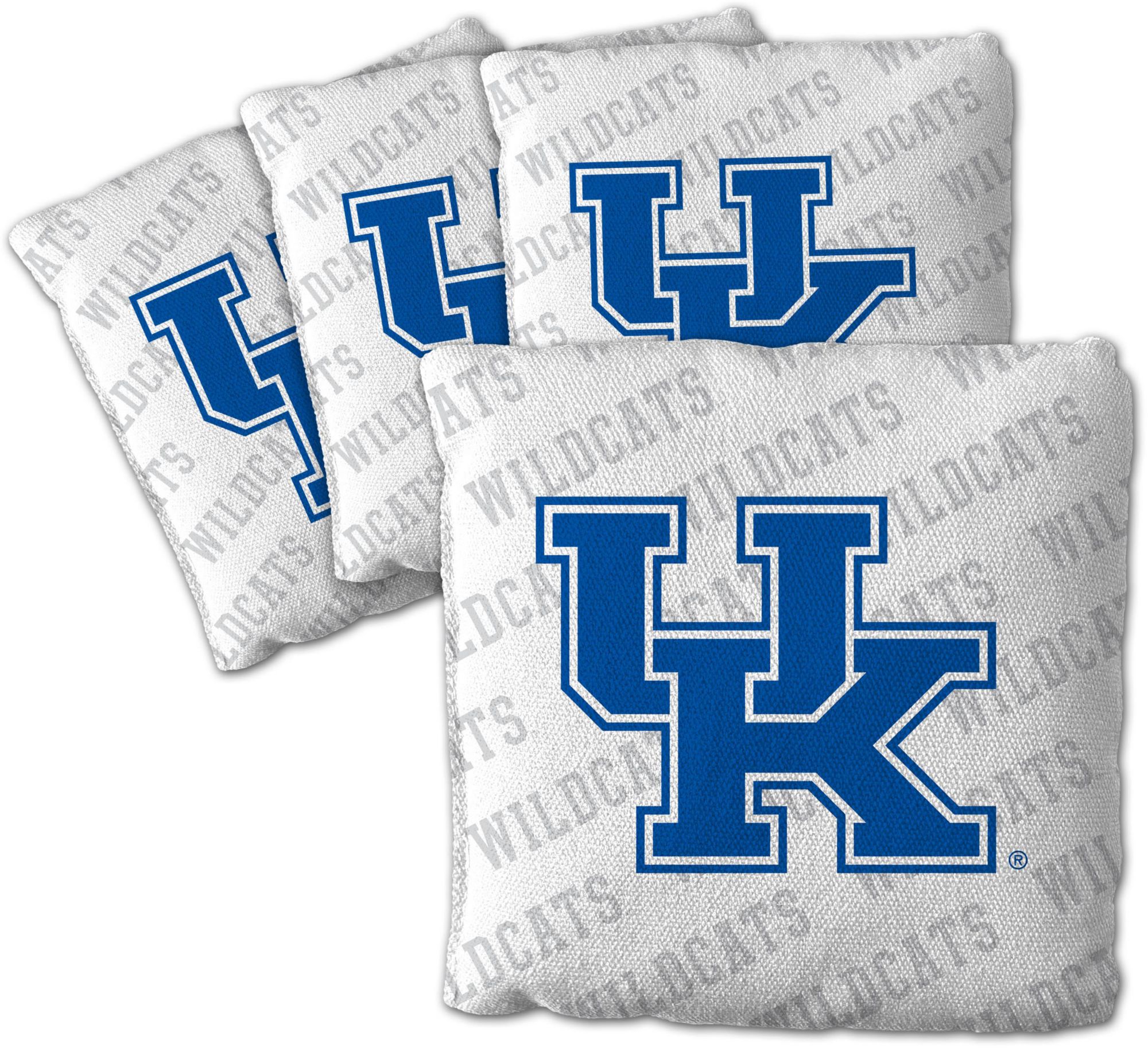 YouTheFan Kentucky Wildcats White 4-Pack Cornhole Bean Bag Set product image