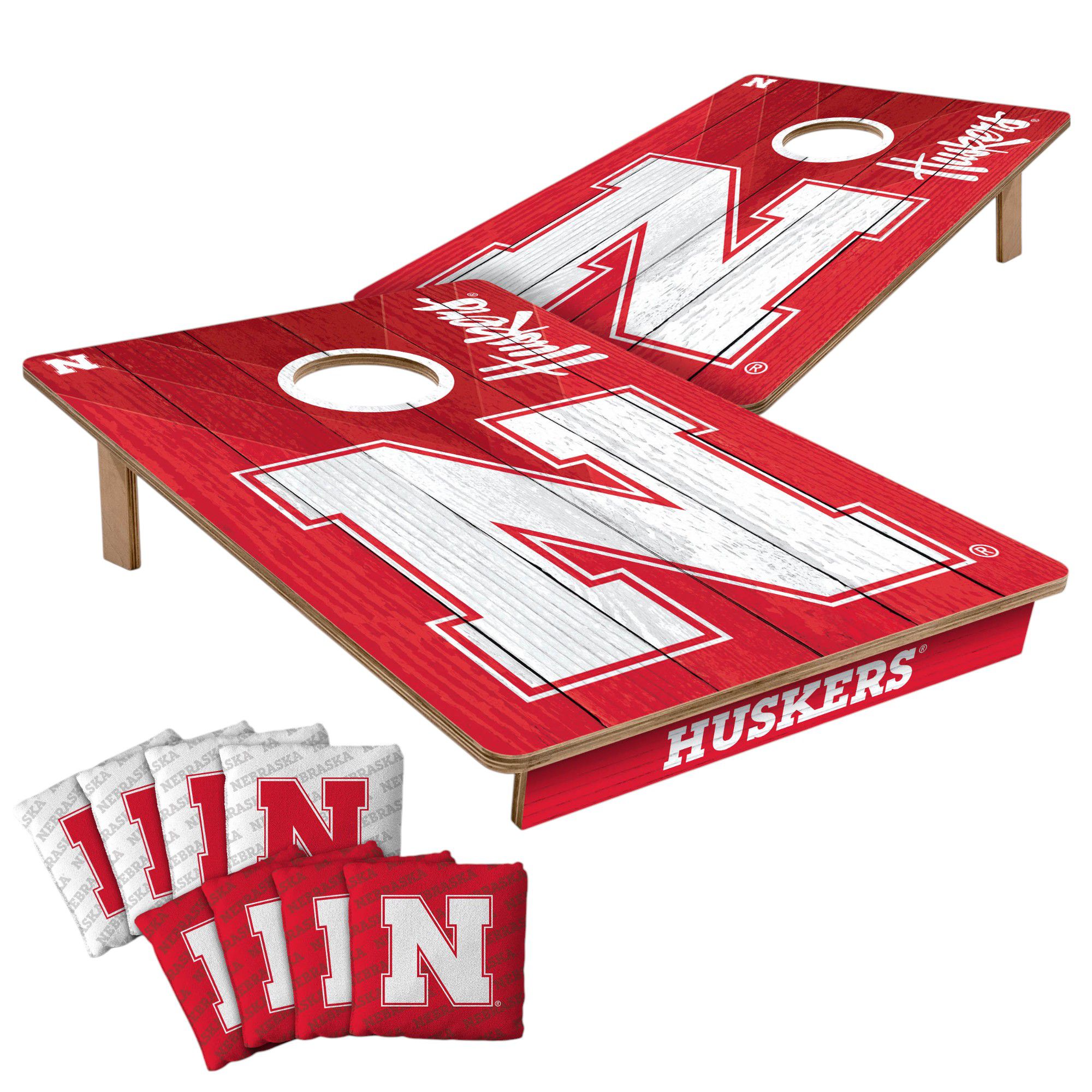 YouTheFan Nebraska Cornhuskers 2' x 3' Cornhole Boards product image