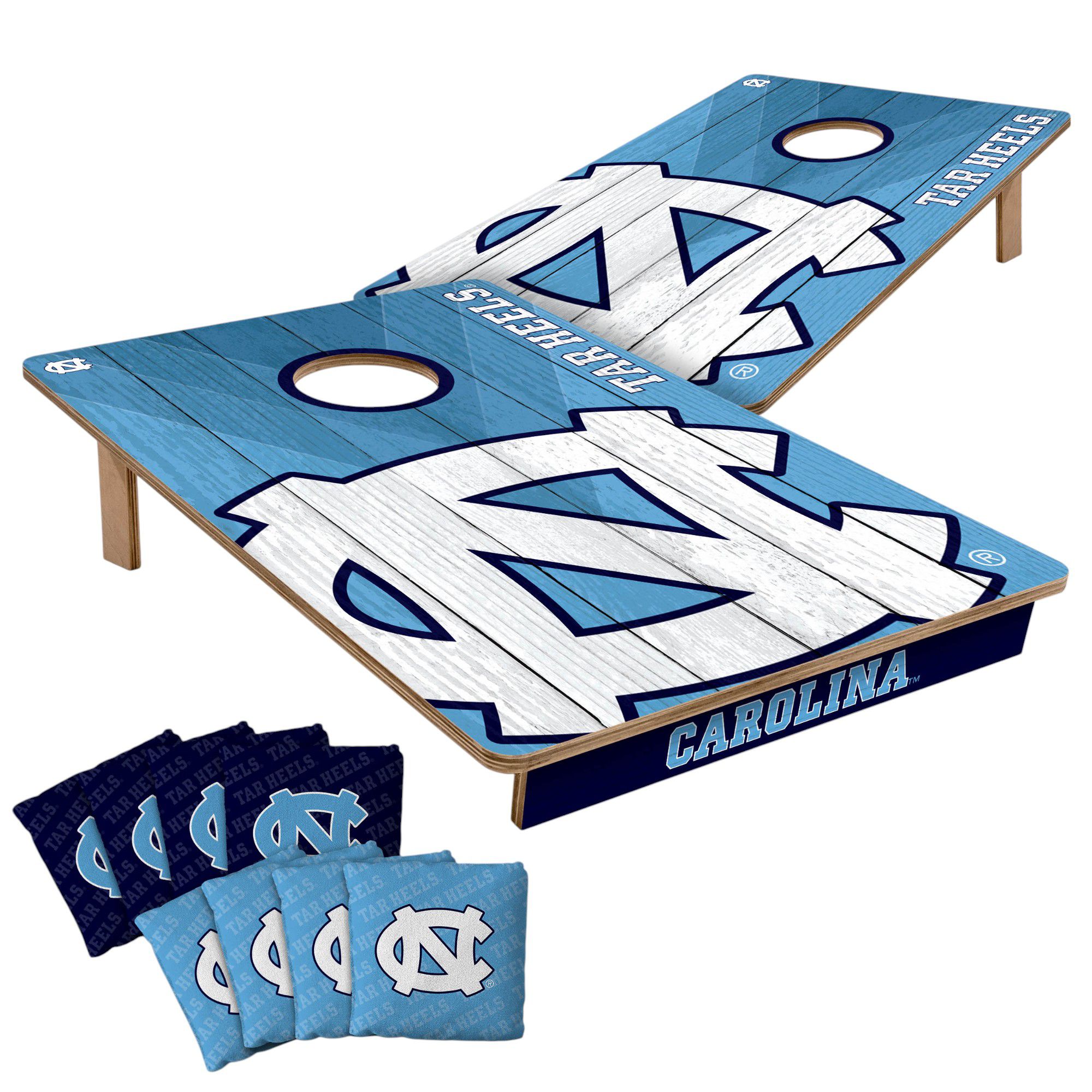 YouTheFan North Carolina Tar Heels 2' x 3' Cornhole Boards product image