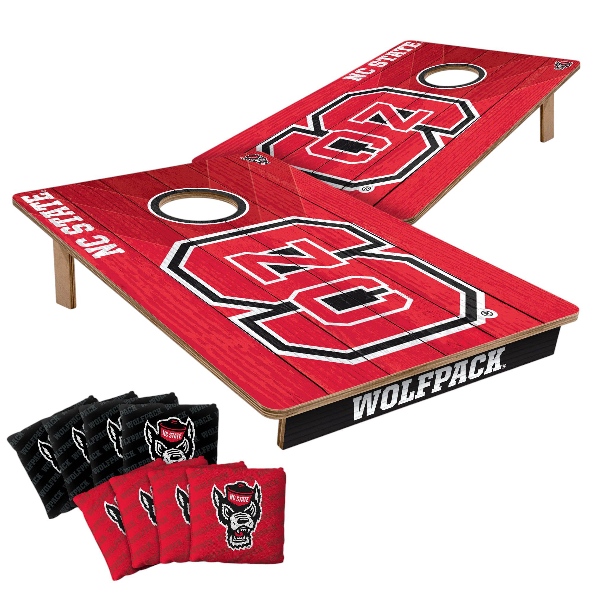 YouTheFan North Carolina State Wolfpack 2' x 3' Cornhole Boards product image