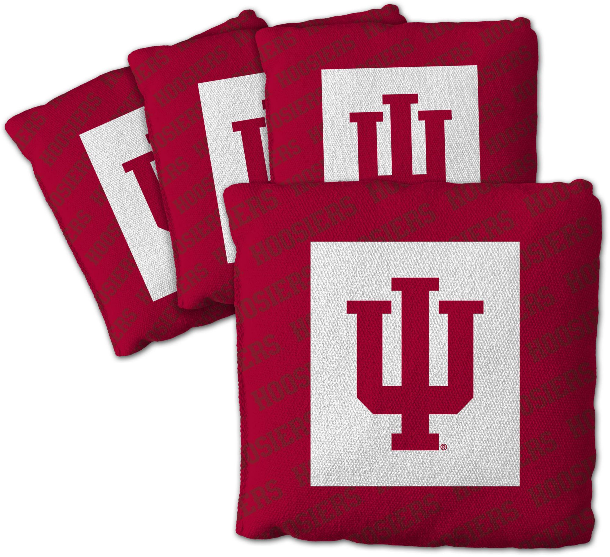 YouTheFan Indiana Hoosiers Red 4-Pack Cornhole Bean Bag Set product image