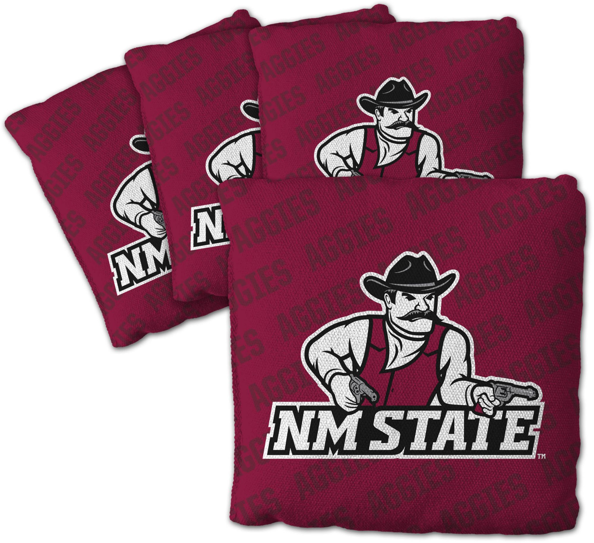 YouTheFan New Mexico State Aggies Maroon 4-Pack Cornhole Bean Bag Set product image