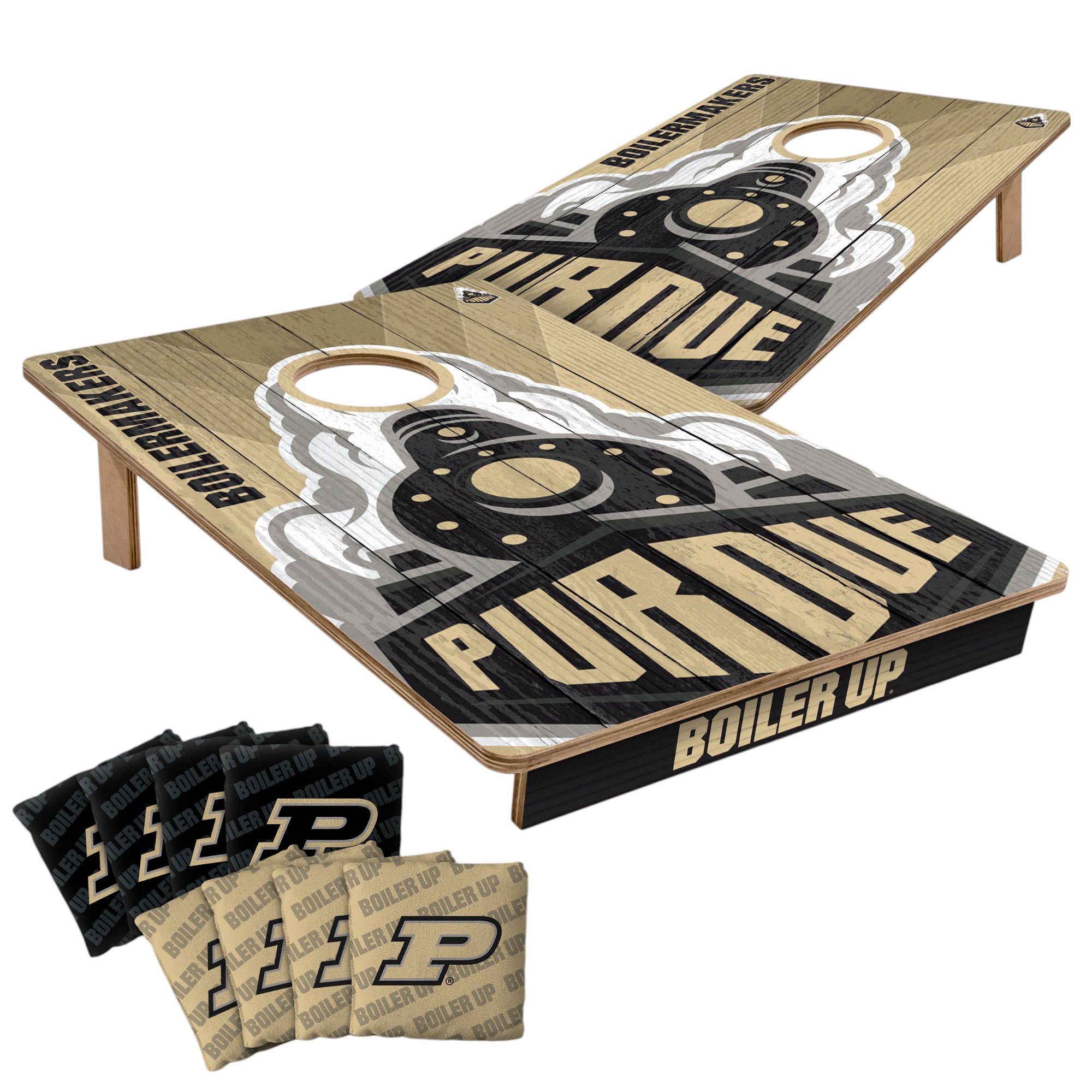 YouTheFan Purdue Boilermakers 2' x 3' Cornhole Boards product image