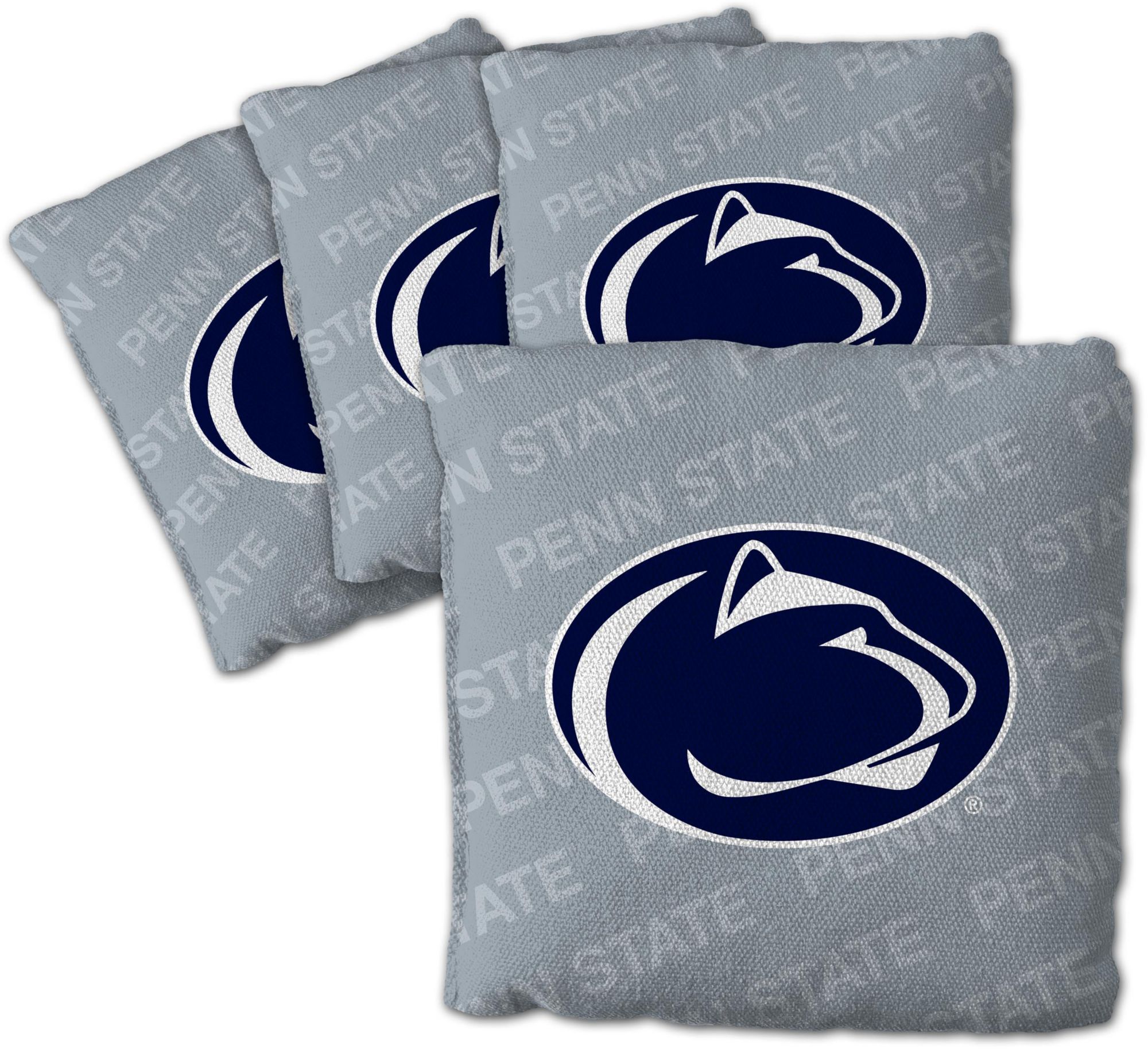 YouTheFan Penn State Nittany Lions Grey 4-Pack Cornhole Bean Bag Set product image