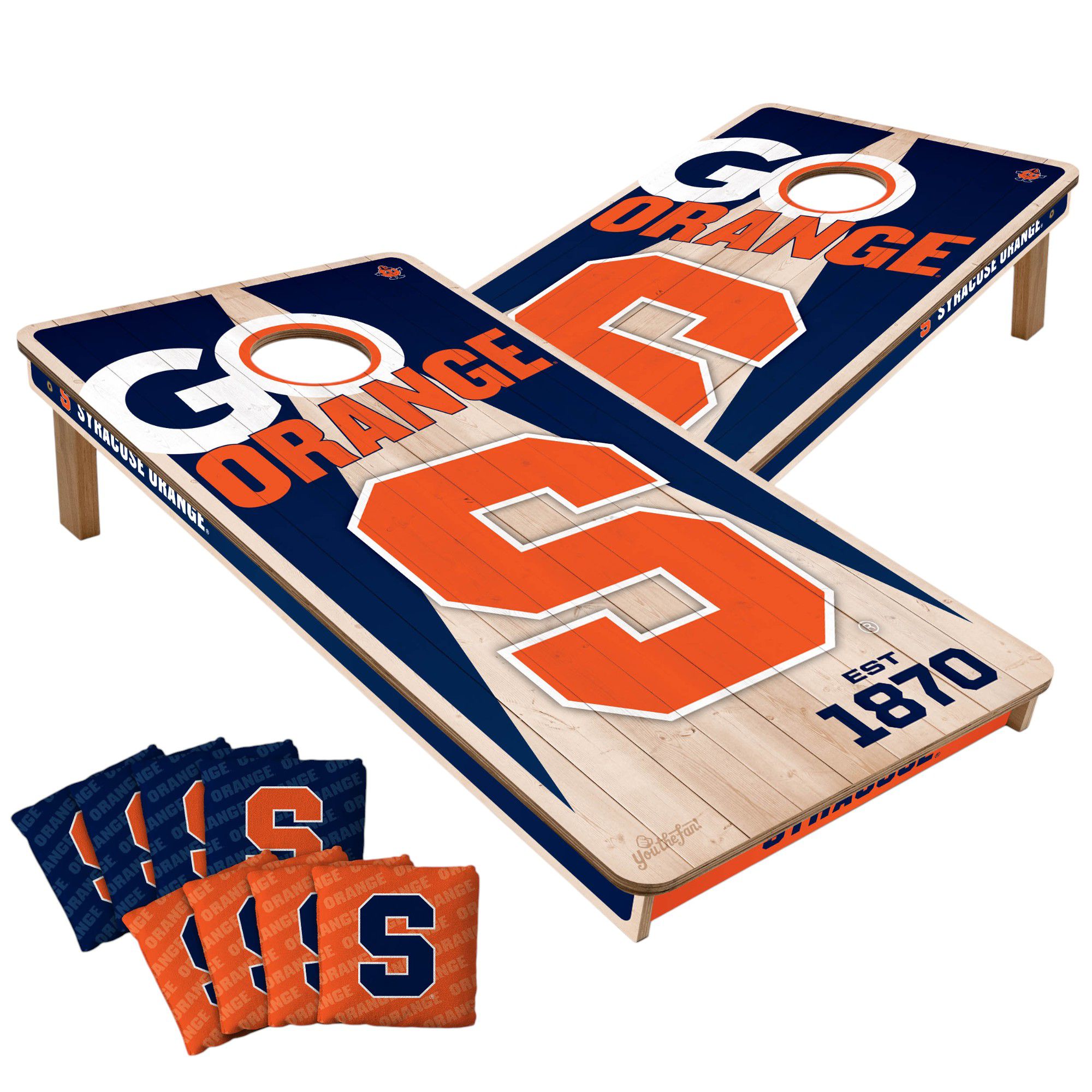 YouTheFan Syracuse Orange 2' x 4' Cornhole Boards product image