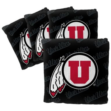 sorry, YouTheFan Utah Utes Black 4-Pack Cornhole Bean Bag Set is currently out of stock