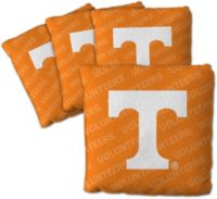 YouTheFan Tennessee Volunteers Orange 4-Pack Cornhole Bean Bag Set