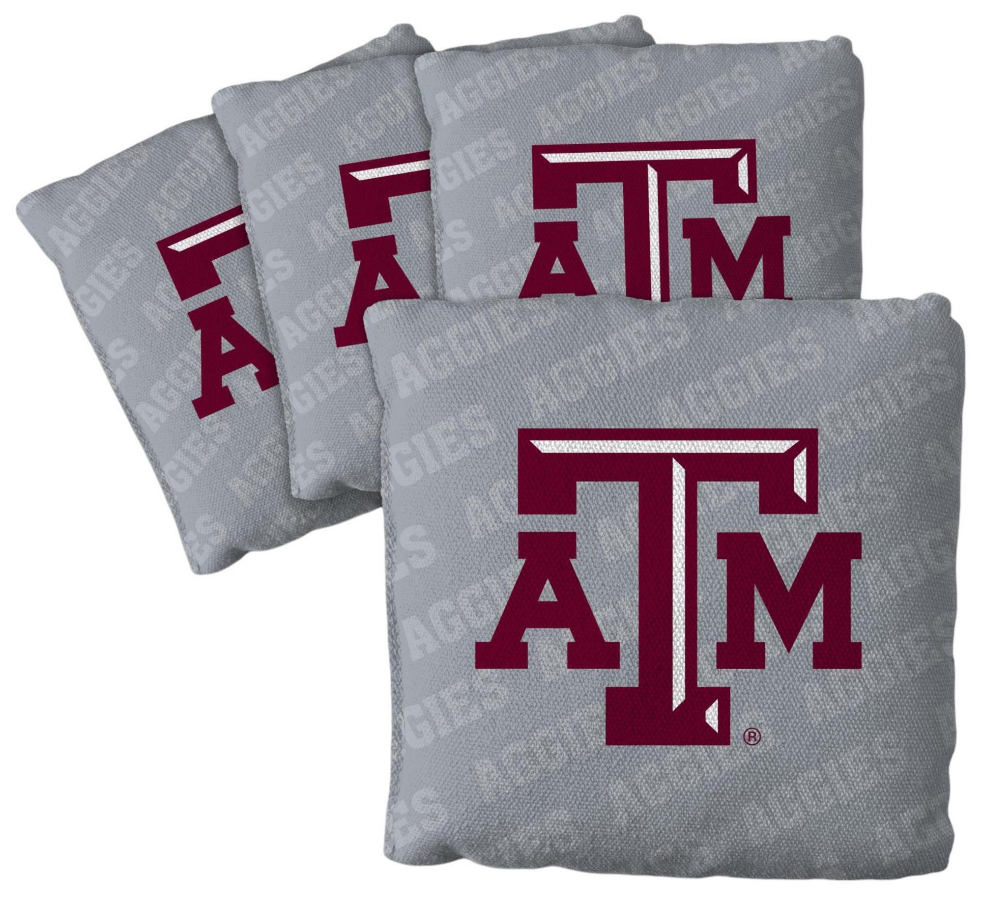 YouTheFan Texas A&M Aggies Grey 4-Pack Cornhole Bean Bag Set product image
