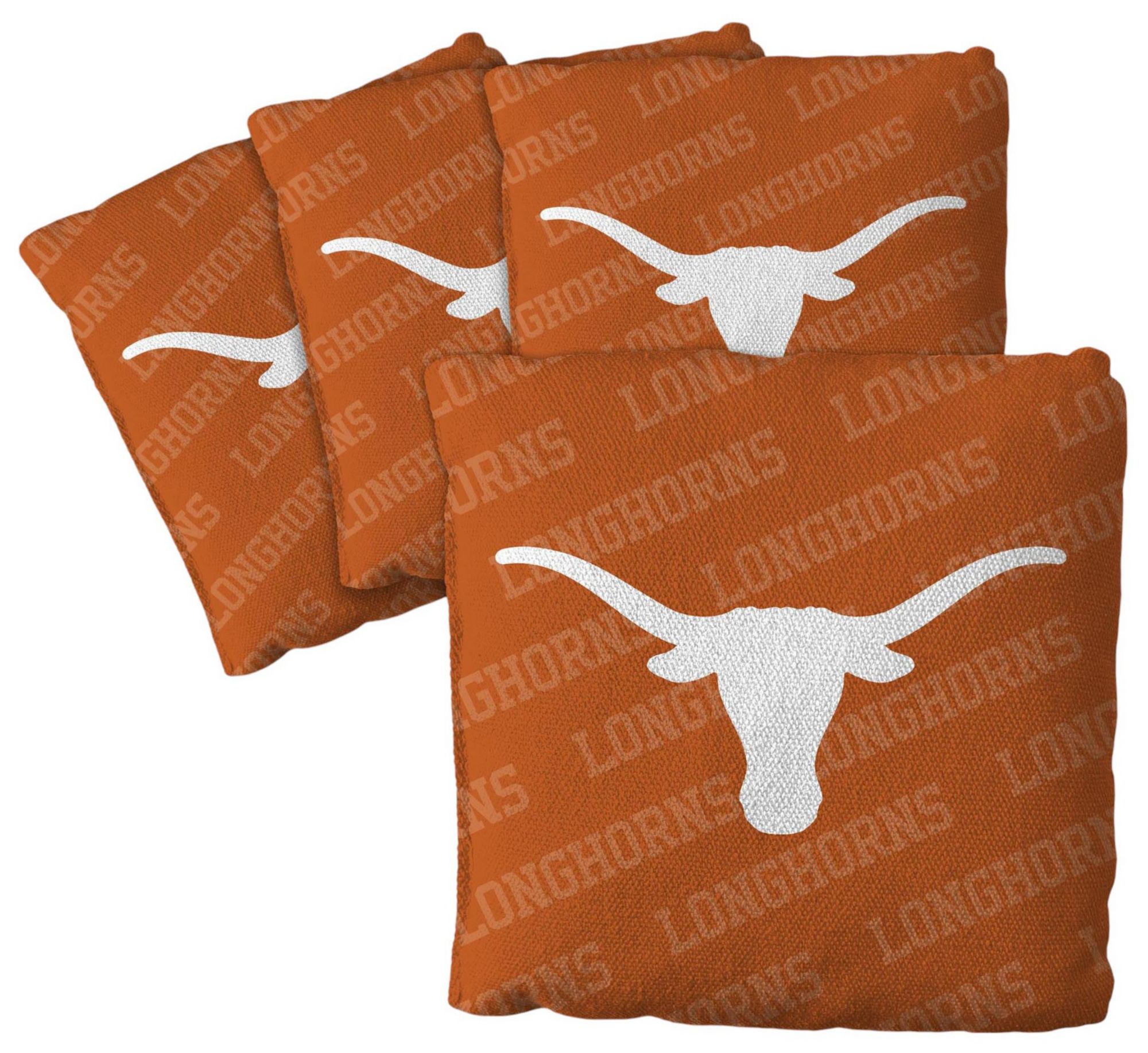 YouTheFan Texas Longhorns Orange 4-Pack Cornhole Bean Bag Set product image