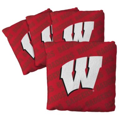 sorry, YouTheFan Wisconsin Badgers Red 4-Pack Cornhole Bean Bag Set is currently out of stock