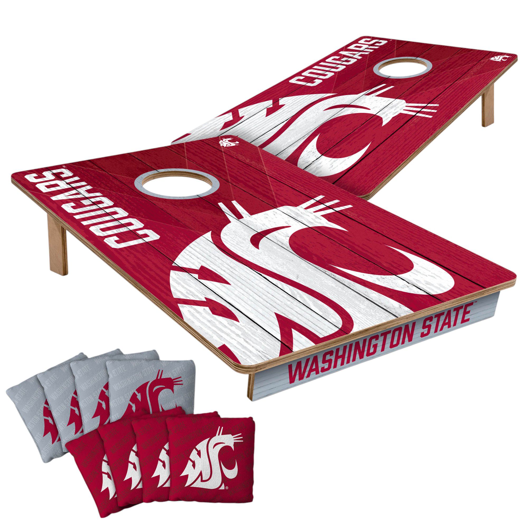 YouTheFan Washington State Cougars 2' x 3' Cornhole Boards product image