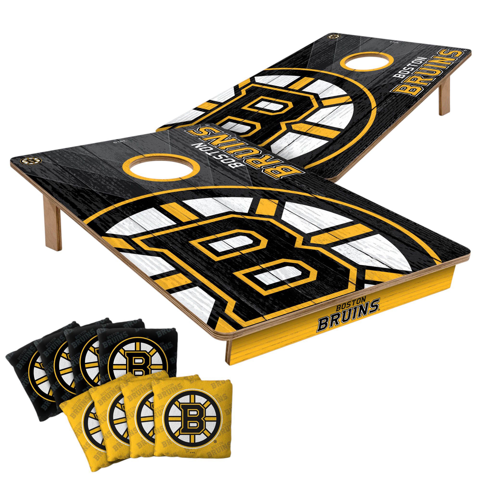 YouTheFan Boston Bruins 2' x 3' Cornhole Boards product image