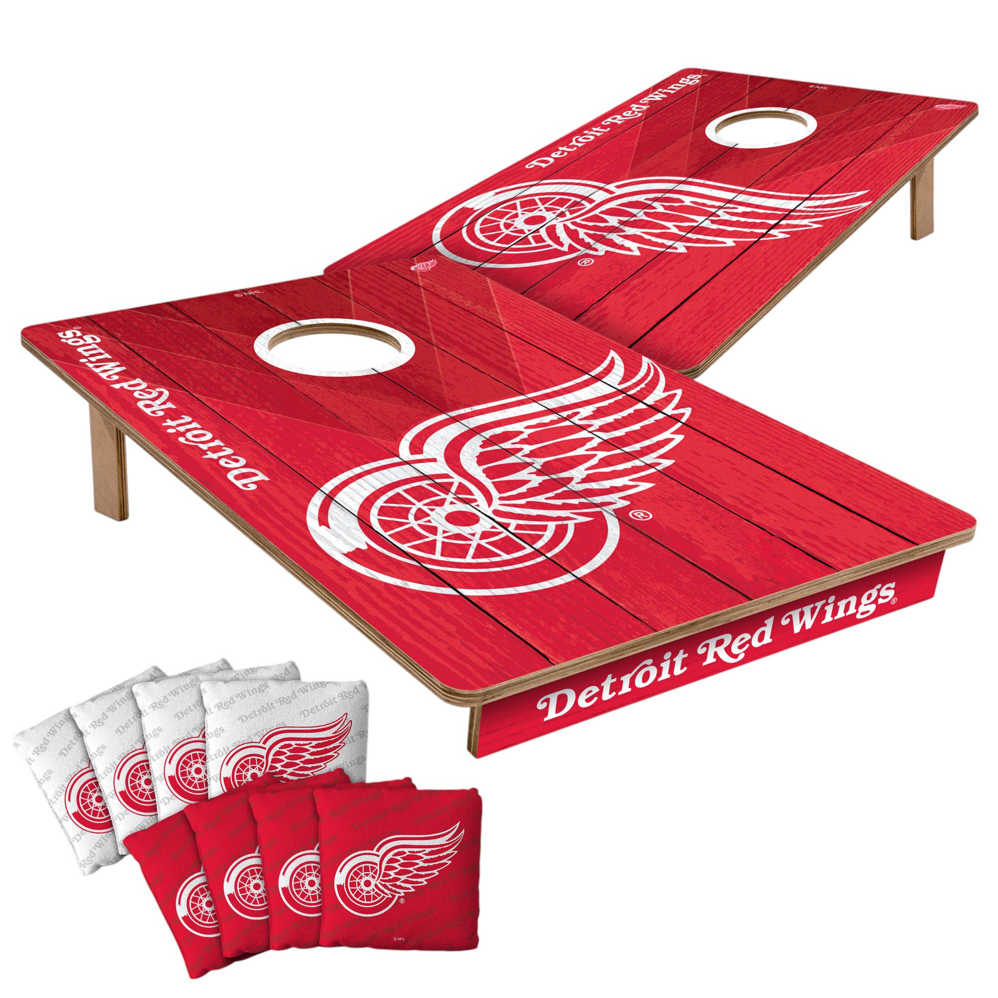 YouTheFan Detroit Red Wings 2' x 3' Cornhole Boards product image