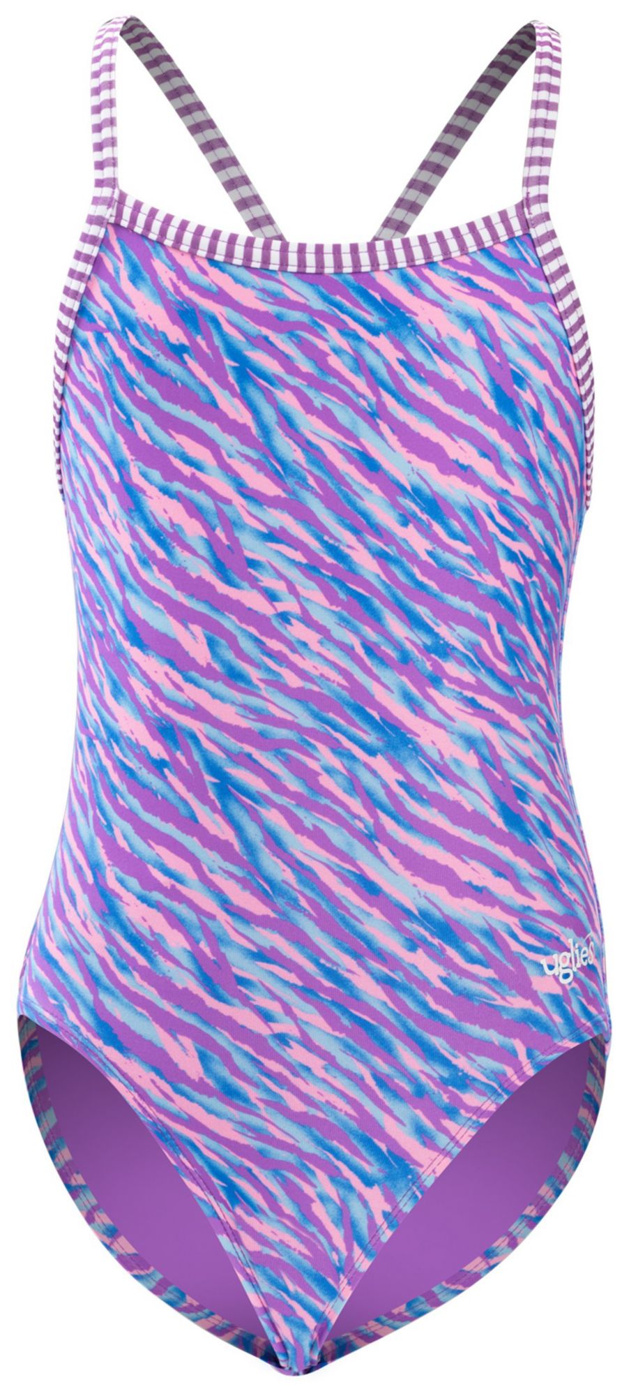 Dolfin Girls' Uglies Aurora Criss-Cross Back One-Piece Swimsuit product image