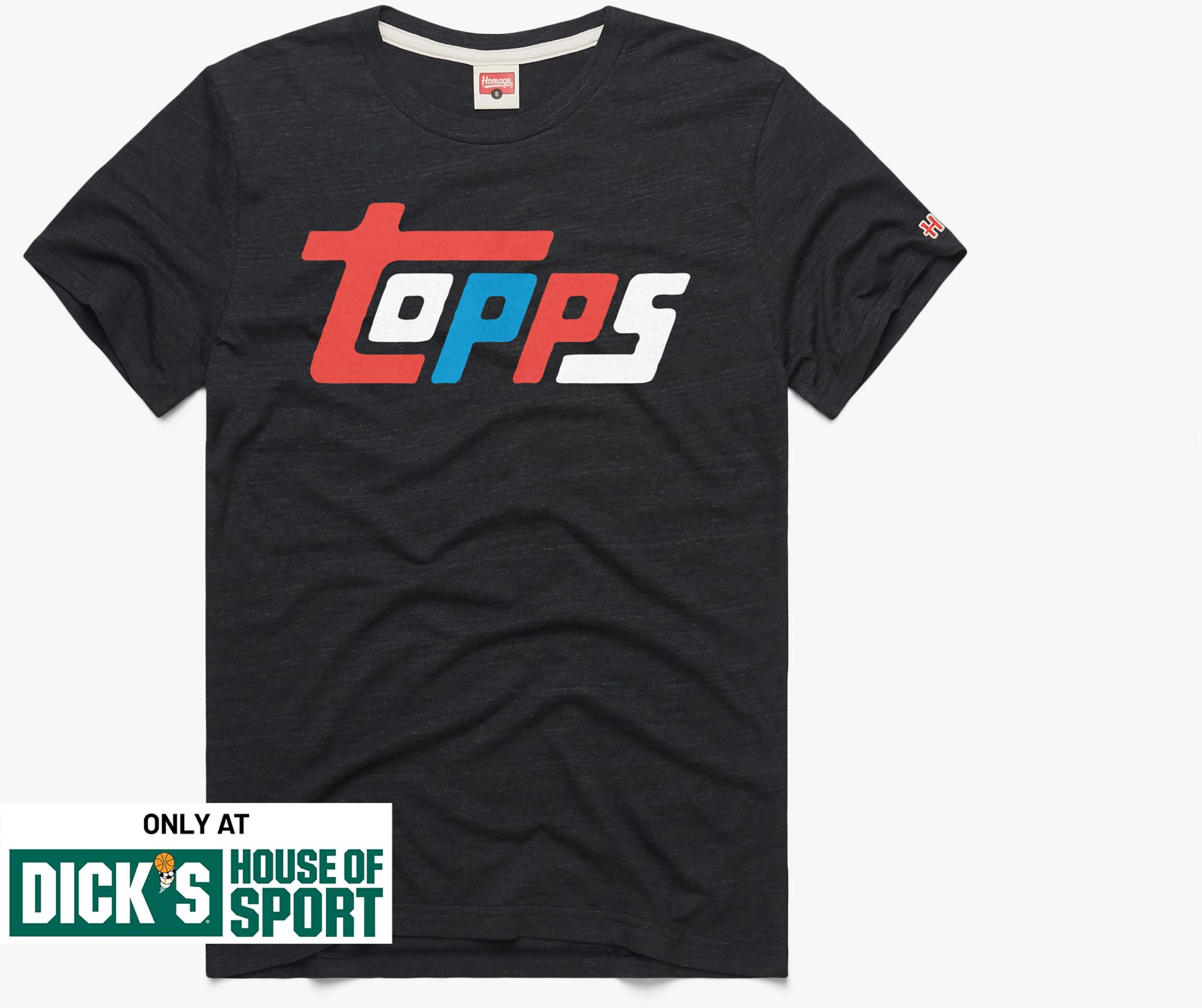 HOMAGE Men's MLB Charcoal Topps Brand T-Shirt | Dick's Sporting Goods