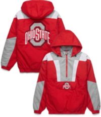 HOMAGE Men's Ohio State Buckeyes Red Half-Zip Jacket | Dick's Sporting ...