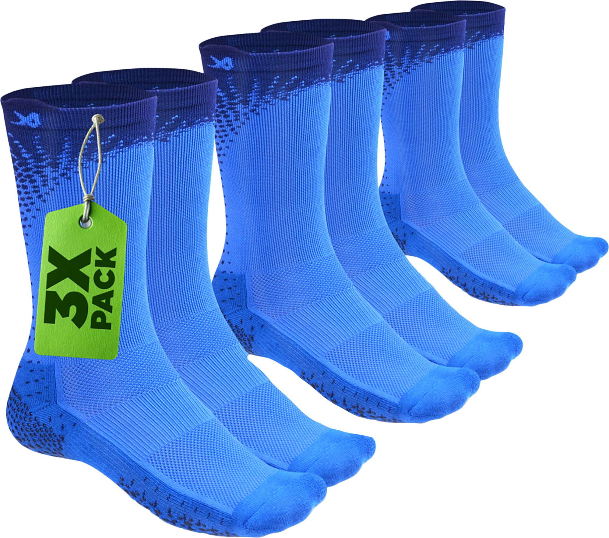 LUX Performance Grip Cleat Calf Socks - 3 Pack product image