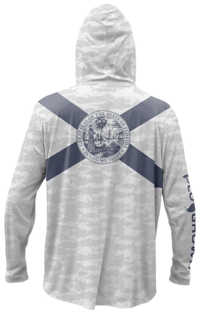 FloGrown Men's Fishing Camo Hoodie product image