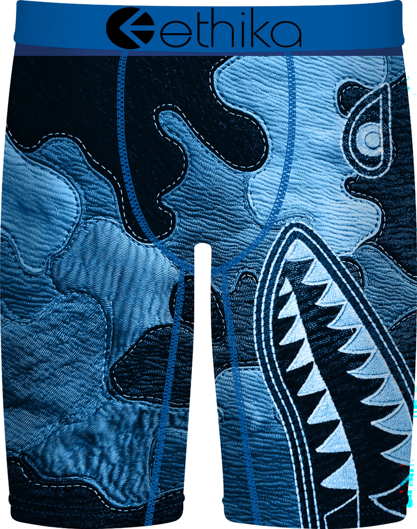Ethika Boys' Bomber Denim Blues Boxer Briefs product image