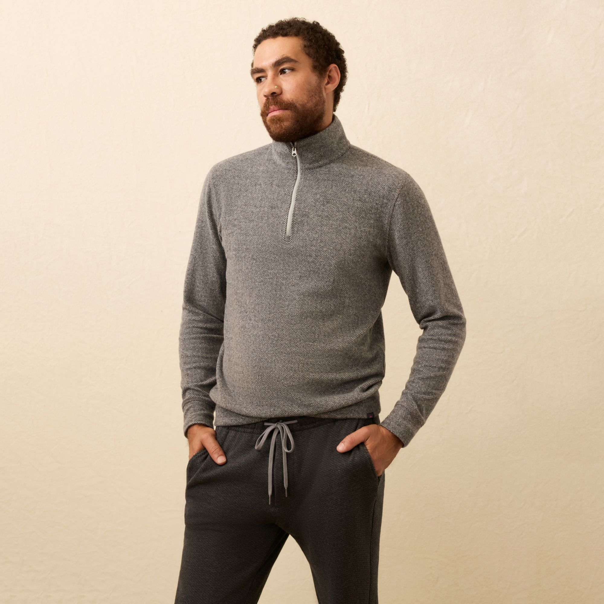 Faherty Men's Legend 1/4-Zip Sweater product image