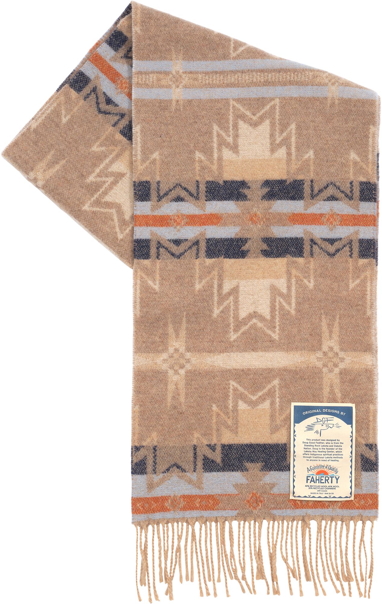 Faherty Men's Doug Good Feather Scarf product image