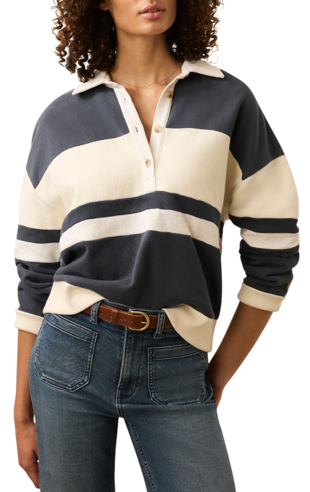 Faherty Women's High Standard Fleece Rugby product image