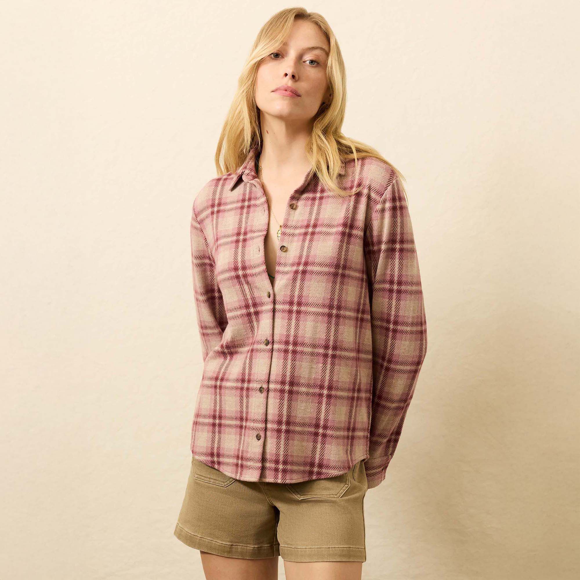 Faherty Women's Legend Sweater Classic Shirt product image