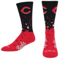 For Bare Feet Adult Cincinnati Reds Spray Zone Socks | Dick's Sporting ...