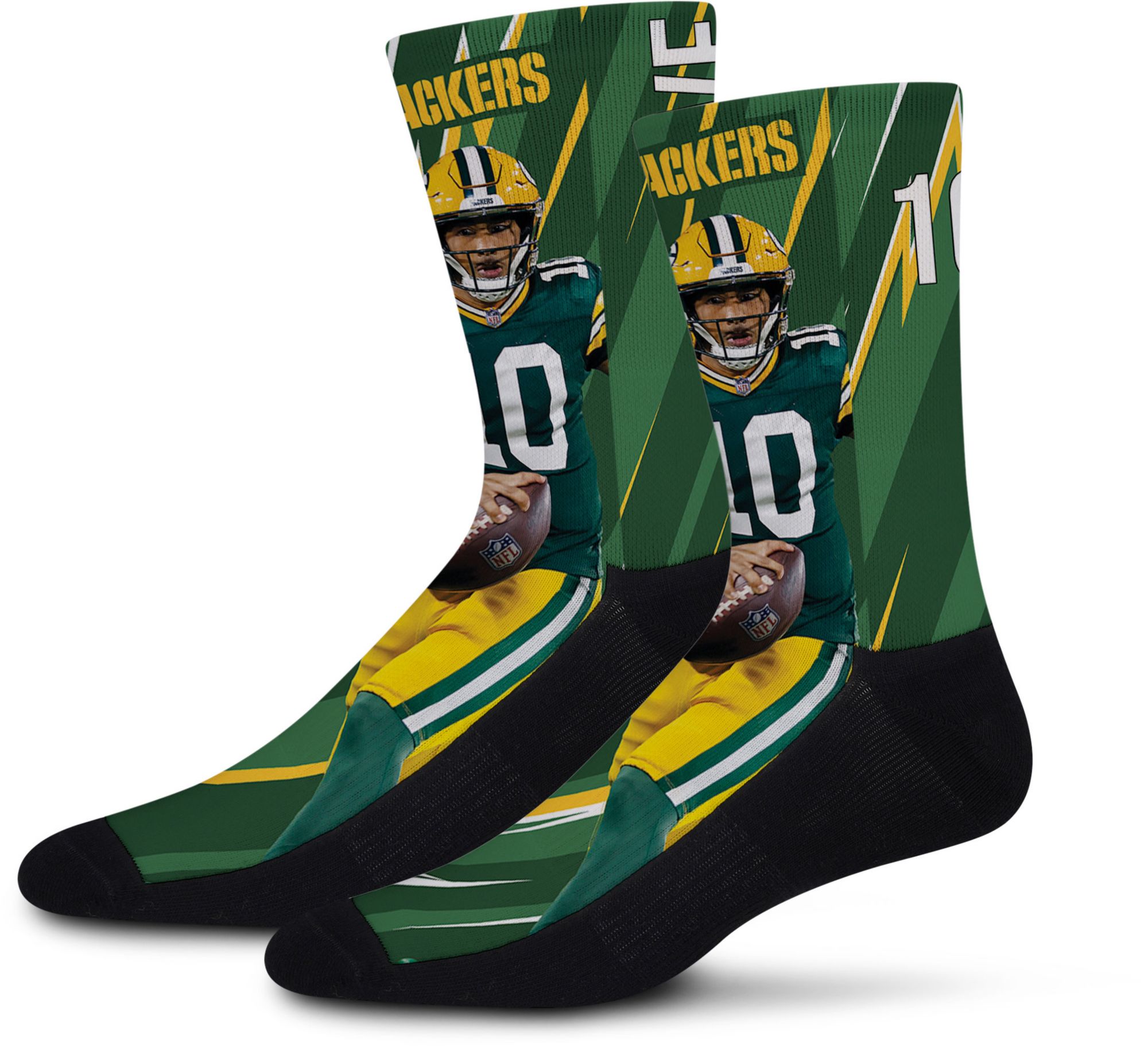 For Bare Feet Youth Green Bay Packers Energy Socks product image