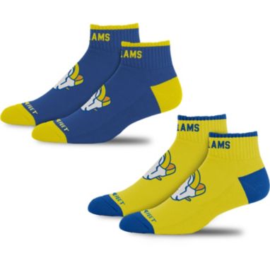 sorry, For Bare Feet Adult Los Angeles Rams Front & Center 2 Pack Socks is currently out of stock