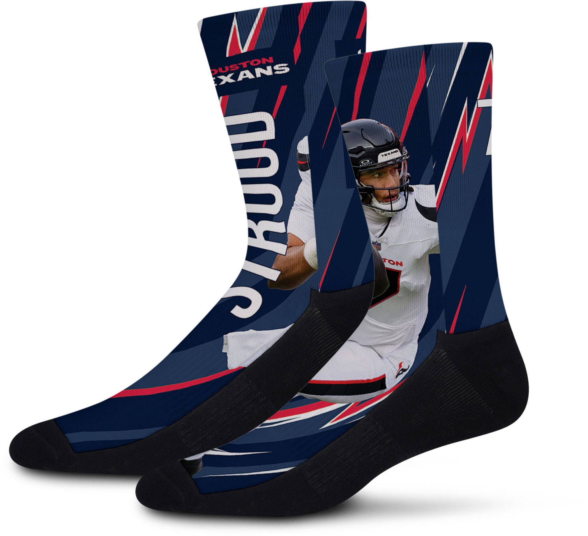 For Bare Feet Youth Houston Texans Energy Socks product image