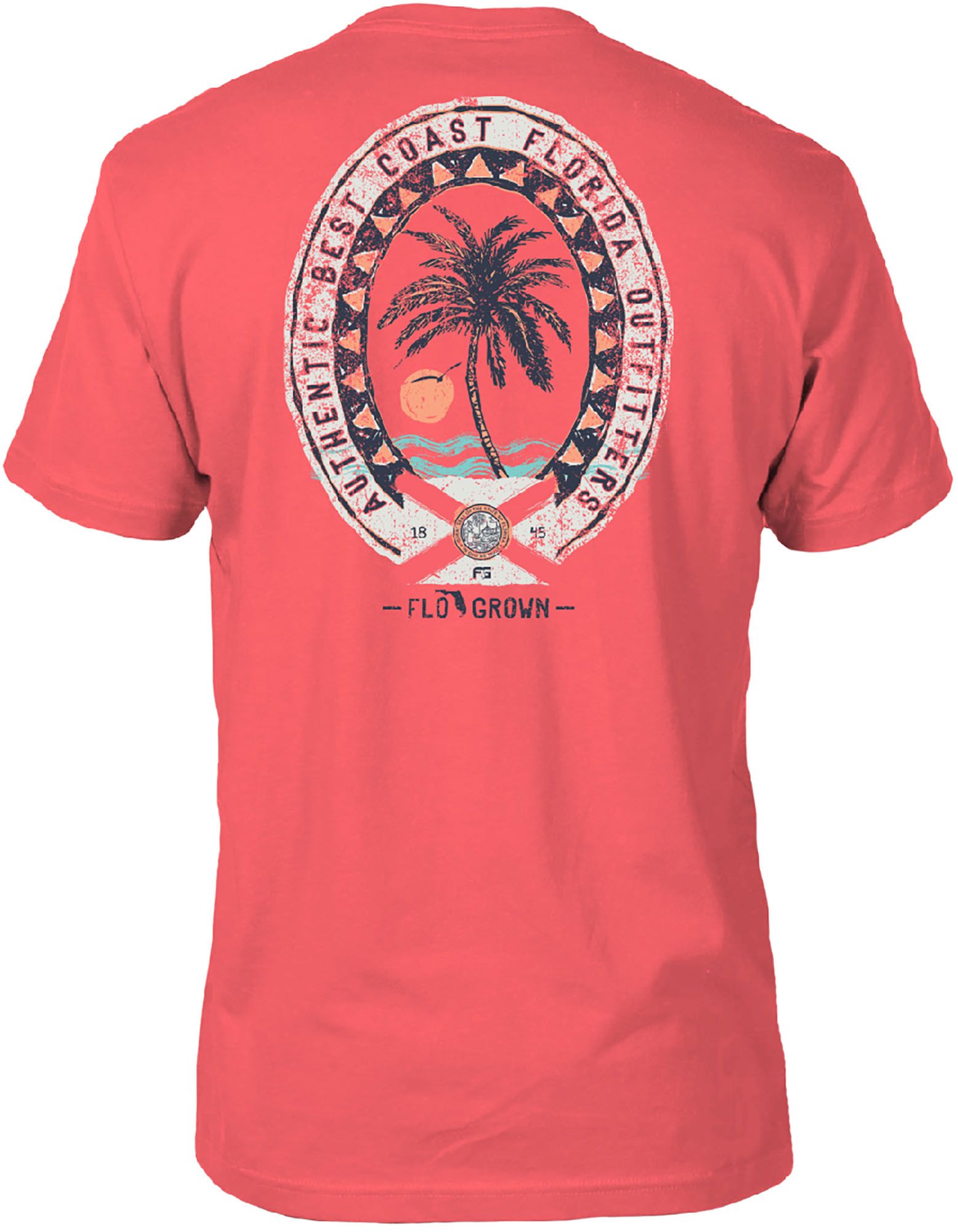 FloGrown Men's Rustic Surf Ocal Short Sleeve T-Shirt product image